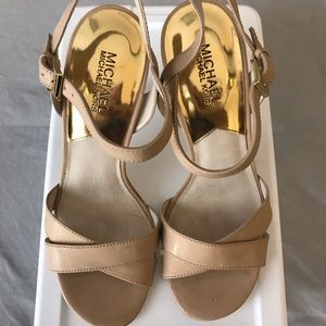 Michael Kora patten leather heels